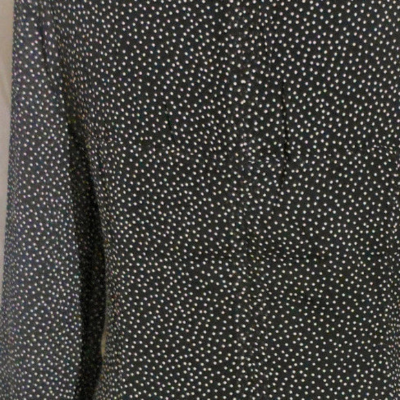 J CREW Long Sleeve Speckled Chiffon Dress 6P - Picture 7 of 7